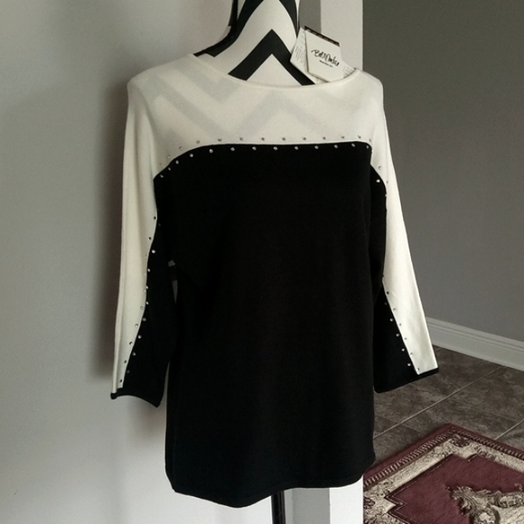 NWT Bob Mackie Small Top - Picture 3 of 4